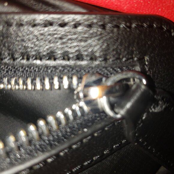 Red Leather Dufflebag by DSquared2 - Picture 7 of 10